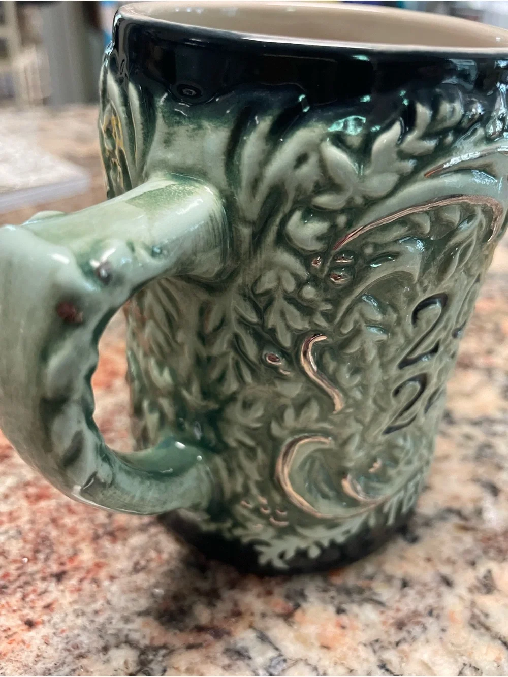 DragonSlayer Collectable Ceramic 2022 Mug from the Texas Renaissance Festival